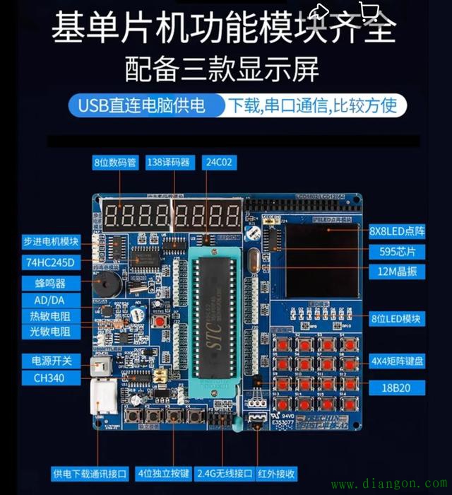 51单片机编程程序怎么编？