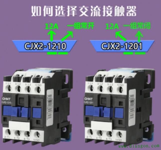 1分钟学电工，电机如何选择交流接触器