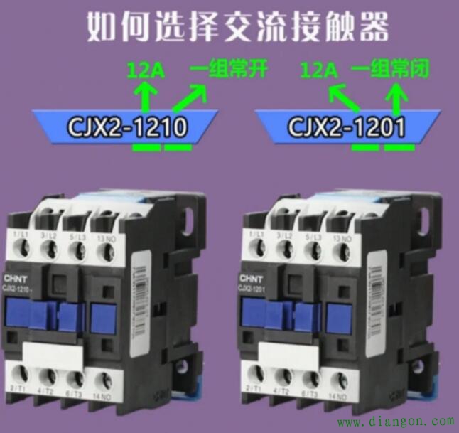 1分钟学电工，电机如何选择交流接触器