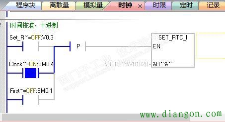 西门子S7-200 SMART系列PLC与MCGS触摸屏组态校准时间的案例分享