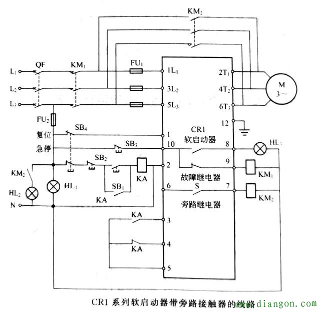 软启动器旁路接触器如何判断？