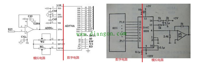 如何从电路图区别数字电路和模拟电路