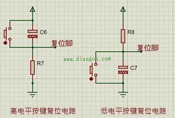 单片机复位电路有哪几种?单片机复位电路的作用和工作原理图解