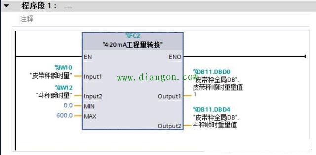 用西门子STEP7编程软件编写流量累计程序