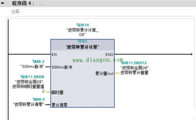 用西门子STEP7编程软件编写流量累计程序