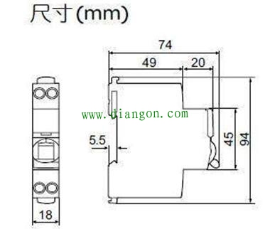 微型断路器型号中“P”的含义