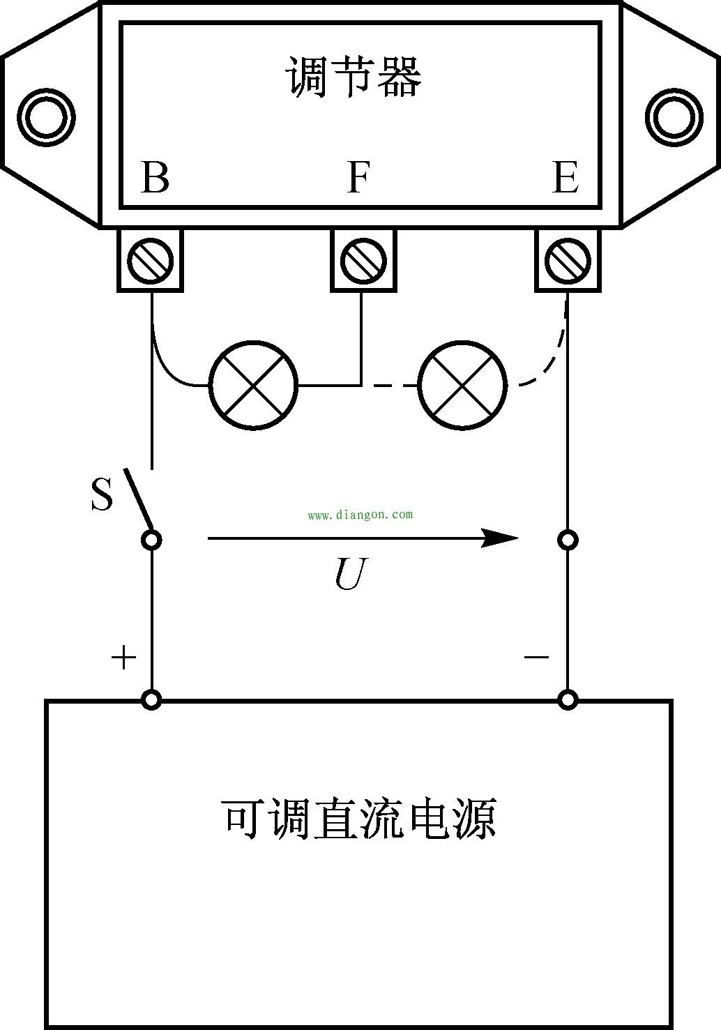 汽车交流发电机电压调节器原理