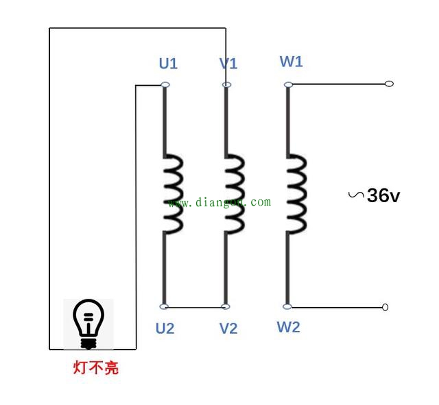 怎么判断三相异步电动机的首尾端？判断三相异步电动机三相绕组首尾端方法图解