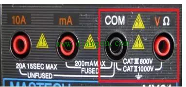 数字万用表电压档的使用方法与注意事项