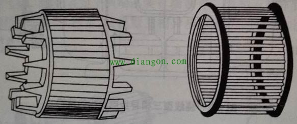 鼠笼型和绕线式三相异步电动机的区别