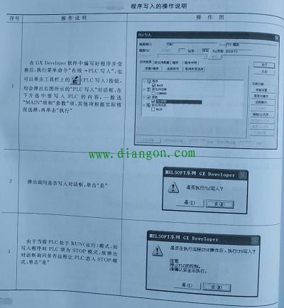 PLC与电脑的连接方法以及程序的上传、下载方法