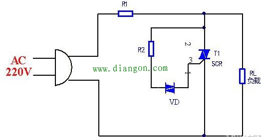 双向触发二极管与可控硅应用电路