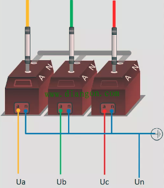 电压互感器V/V接法和Y/Y接法