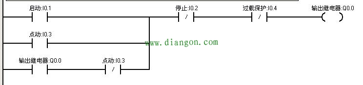 plc编程入门必知：点动/连动的电动机启动停止控制程序