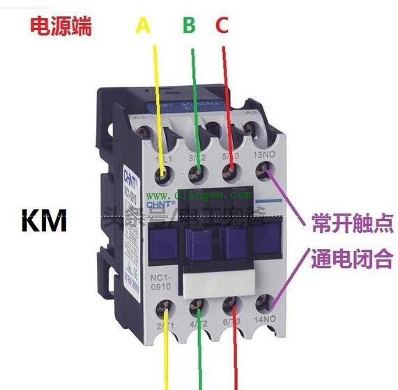 交流接触器常开常闭要怎么接线?电工必备交流接触器基础知识图解