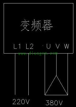 只有家用220V电怎么让三相电机的变频器转动起来？