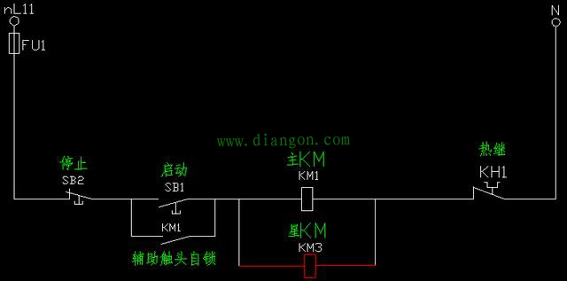 手把手教你画三相异步电动机控制电路图