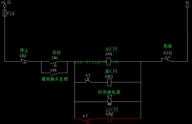 手把手教你画三相异步电动机控制电路图