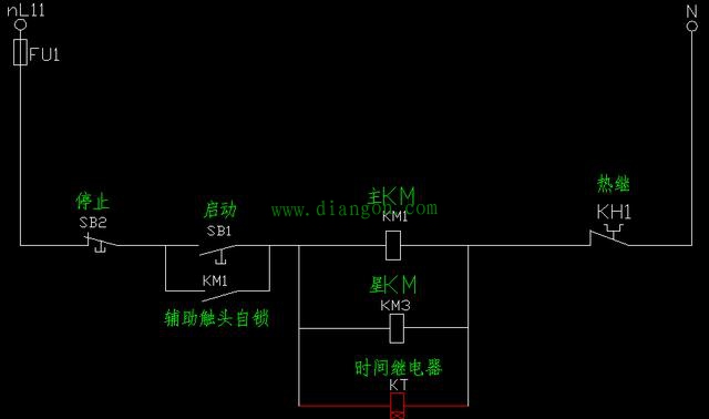 手把手教你画三相异步电动机控制电路图