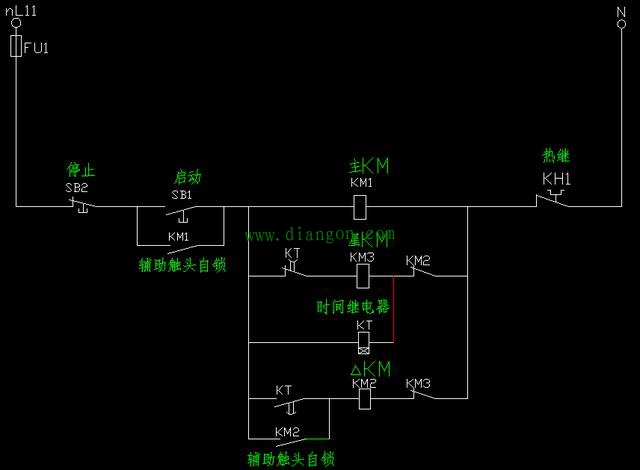 手把手教你画三相异步电动机控制电路图