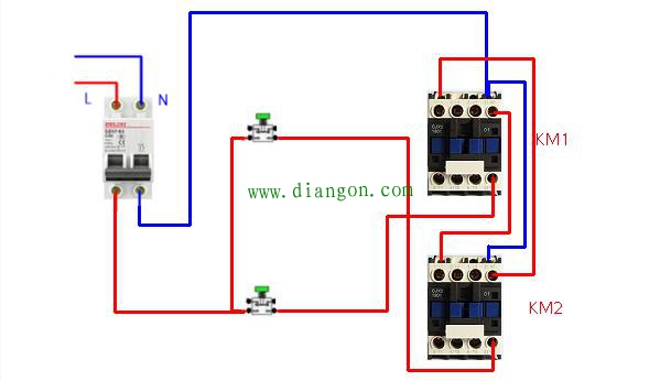 交流接触器常用接线电路图和实物图 超实用！