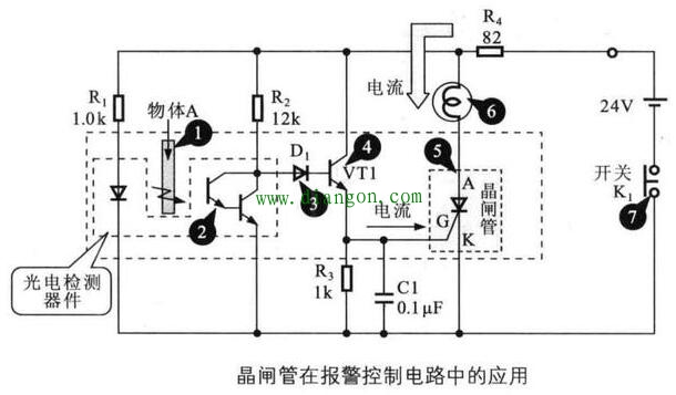 晶闸管在报警控制电路中的应用