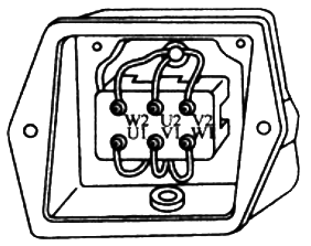 电动机三相绕组的星形接线法和三角形接线法