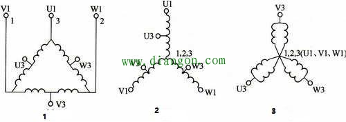 三相异步电机正反转带星三角启动运转电路原理