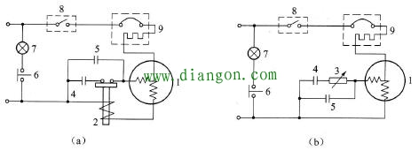 空调器单相电动机电容启动电容运行电路