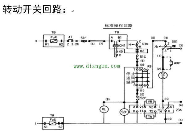 常用电气控制回路_电气二次回路基础知识