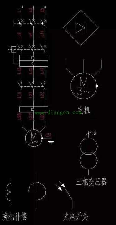 电气工程CAD制图规则-电气设计使用图线