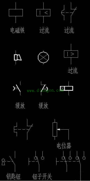 电气工程CAD制图规则-电气设计使用图线