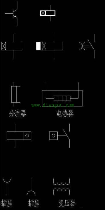 电气工程CAD制图规则-电气设计使用图线