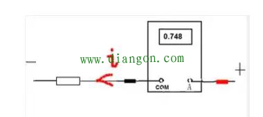 万用表交直流电流的测量方法
