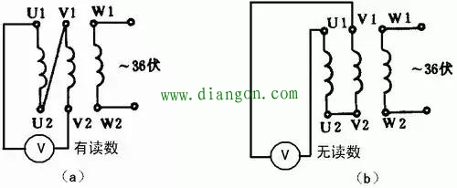 指针式万用表判断电动机绕组首尾端的几种操作方法