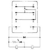 继电器的接线方法_继电器端子内部接线图