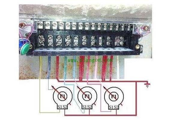三相四线电表接线图/接线方法图解