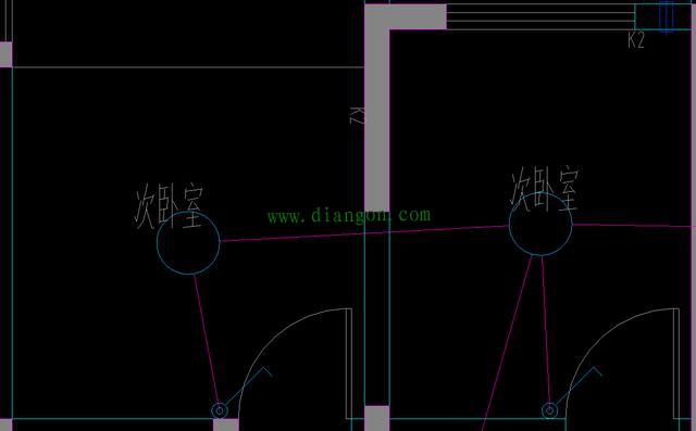 家装电气图纸怎么看导线根数?如何穿线？