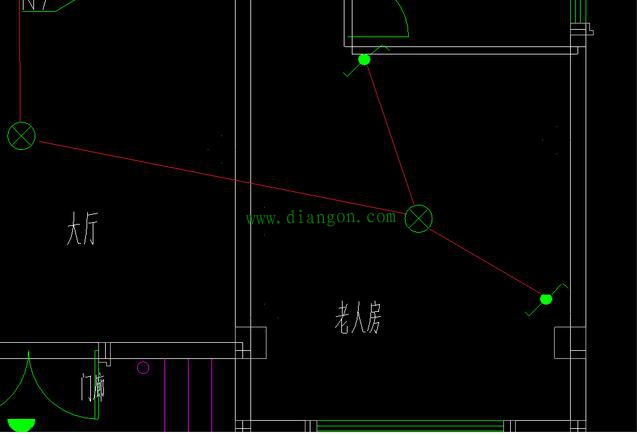 家装电气图纸怎么看导线根数?如何穿线？