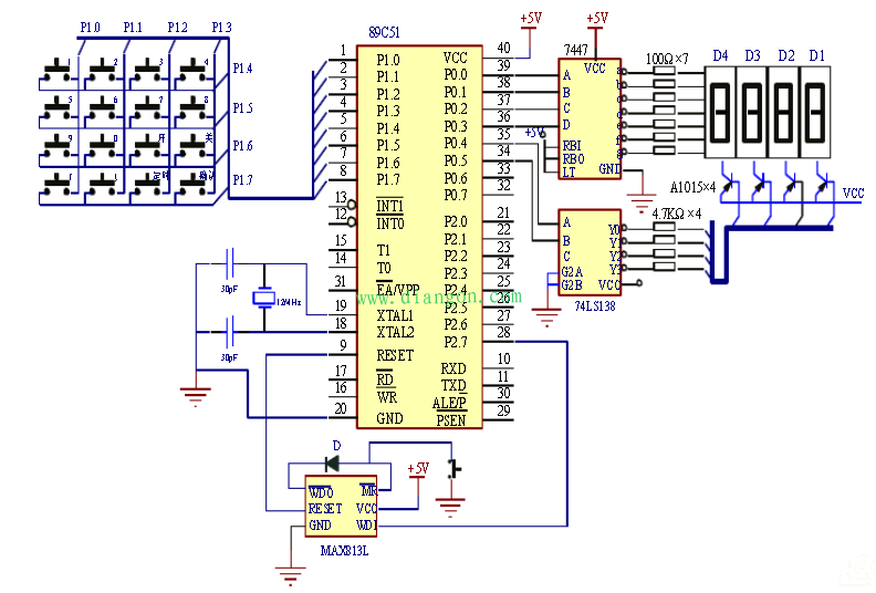 室内智能照明控制系统电路设计