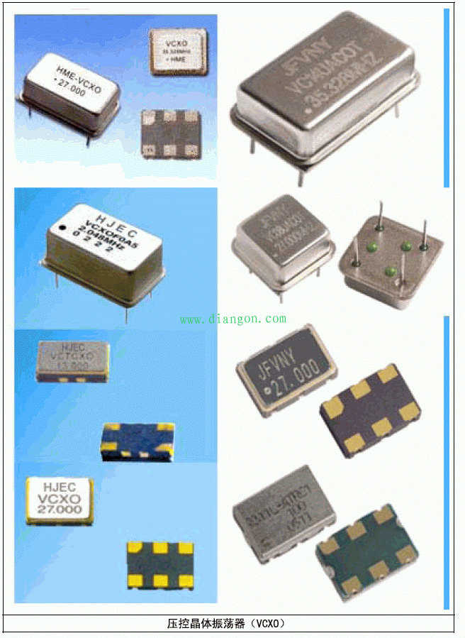 常用电子元器件实物图片大全