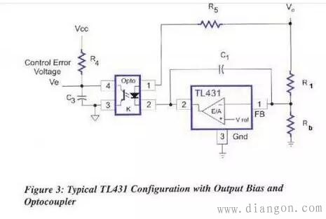 TL431放大器电路反馈回路设计