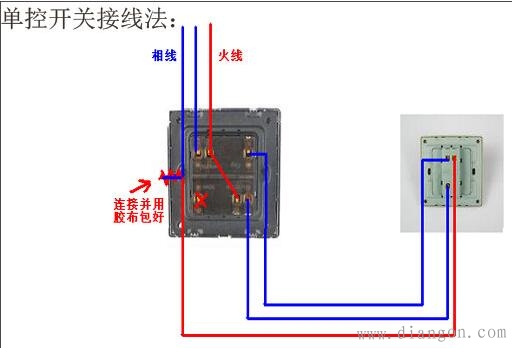 家庭电路电灯开关怎样装