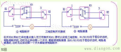 单联开关两联开关和三联开关的区别