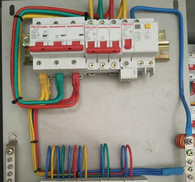 家用配电箱断路器安装接线方法图解