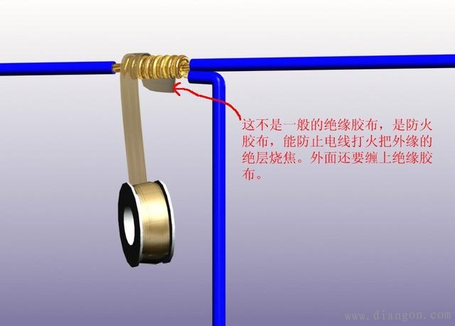 电线接线缠绕方法规范_电工电线接线与线头处理方法图解