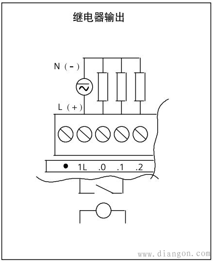 PLC输入输出电路接线方法图解