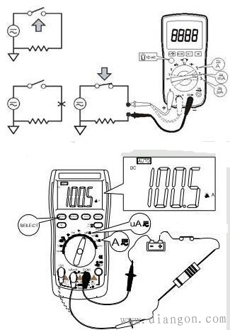 万用表如何测量电流