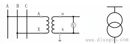 电压互感器4种接线方式
