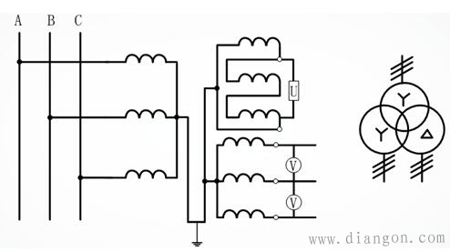 电压互感器4种接线方式